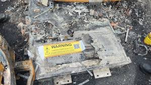 EV battery thermal runaway